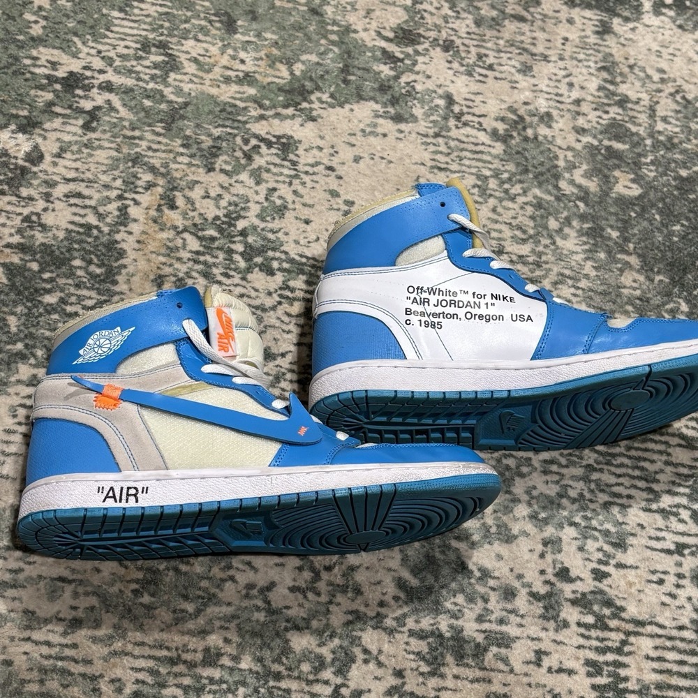 Jordan 1 Retro High Off-White University Blue - Size 12